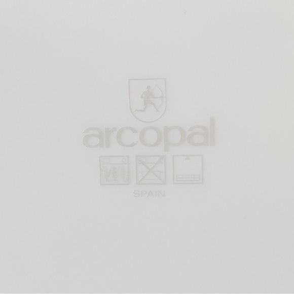 Vintage Arcopal Spain Vintage Floral Bowl & Plate Set – Set of 2 - Picture 6 of 6